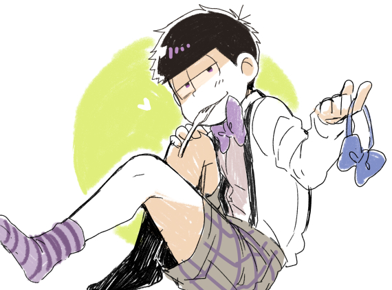 matsuno ichimatsu (osomatsu and 1 more) drawn by tsumuri_(toki_gun)
