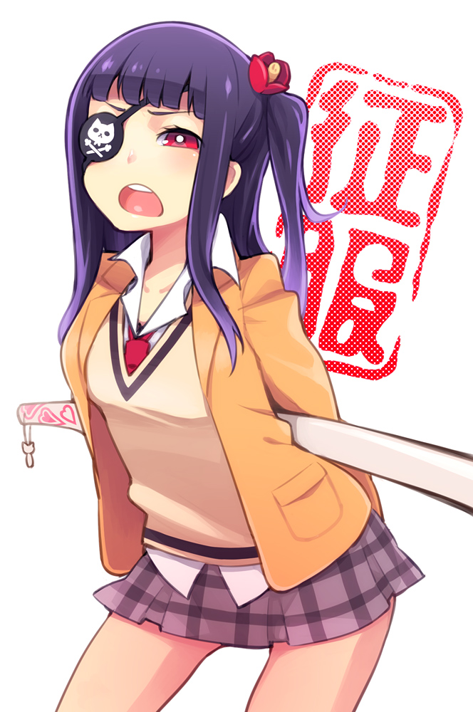 shikabane itsuka (sekai seifuku: bouryaku no zvezda) drawn by ukokkei
