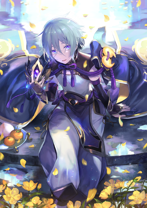 prince of lan ling (fate and 1 more) drawn by hou_(ppo)