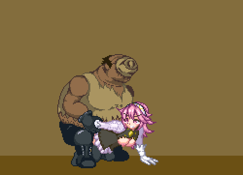 soleil and buta yaro (fire emblem and 3 more) drawn by misawa_dmaku