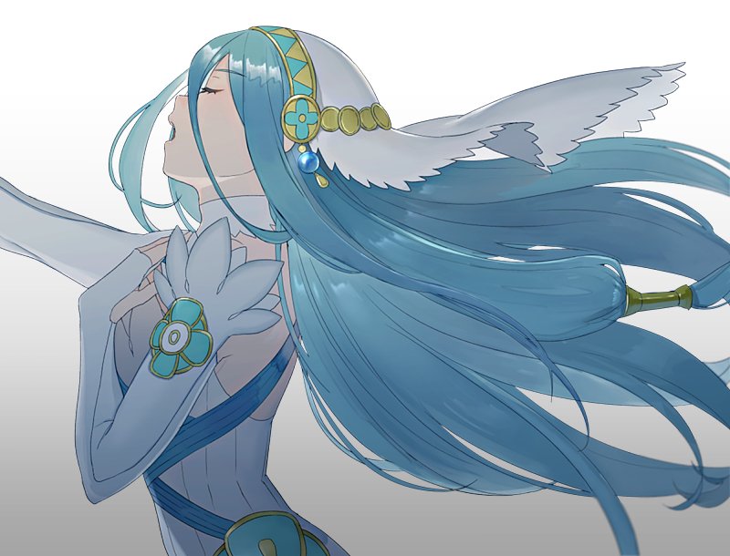 azura (fire emblem and 1 more) drawn by kyufe