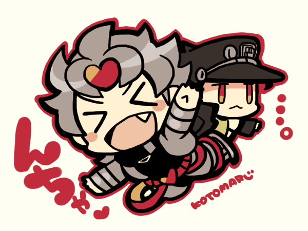 kujo jotaro and dio brando (jojo no kimyou na bouken and 1 more) drawn by kotorai