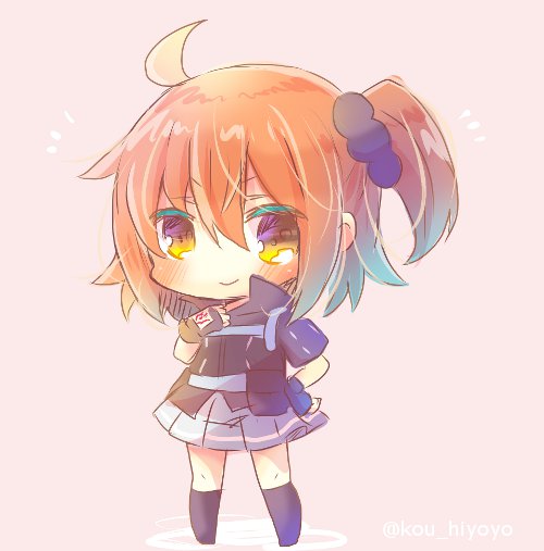 fujimaru ritsuka (fate and 1 more) drawn by kou_hiyoyo