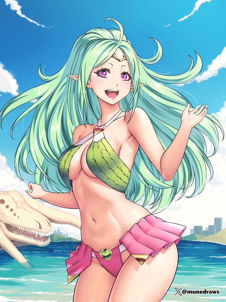 nowi and grima (fire emblem and 1 more) drawn by etchimune