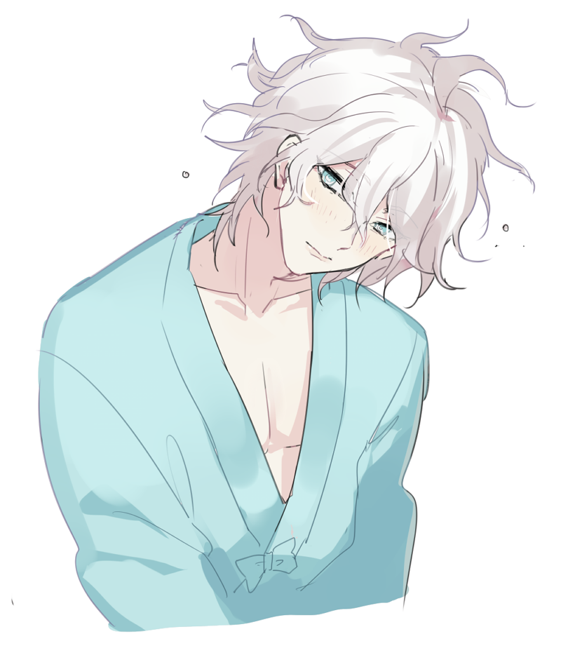komaeda nagito (danganronpa and 1 more) drawn by unagi_(nakaelric)