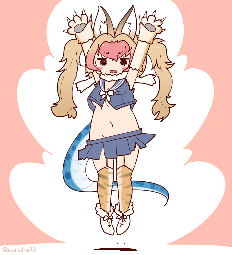 nue (kemono friends) drawn by coroha