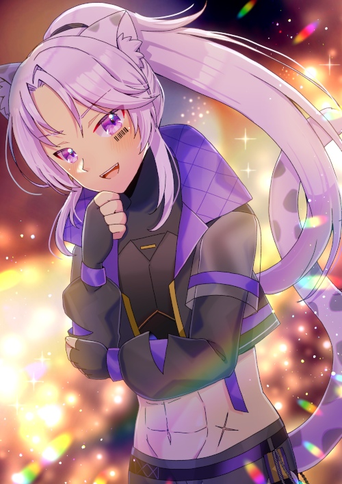 murasakibara tsuki1 (indie virtual youtuber) drawn by kou_hiyoyo