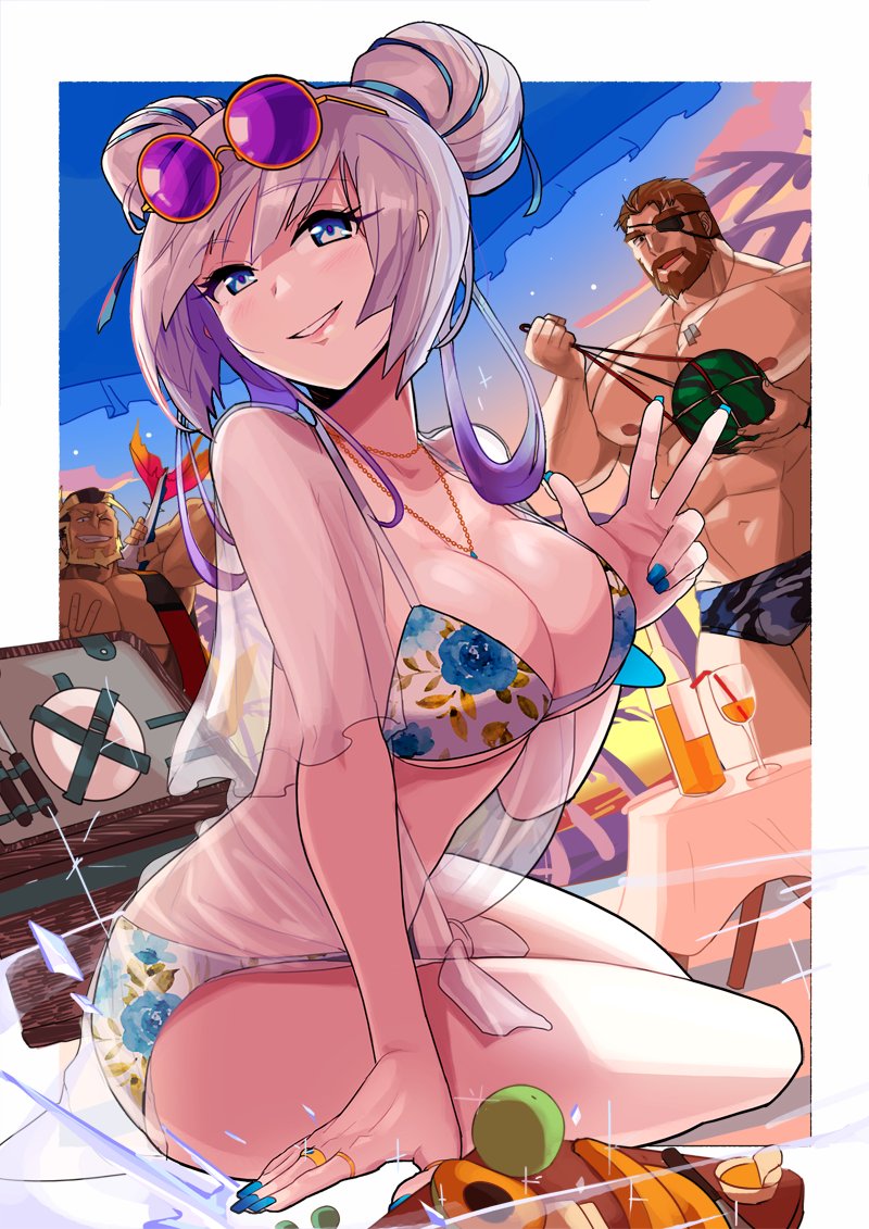 bart, ragnar, and lisa (another eidos-r) drawn by absol_(dkqthf)