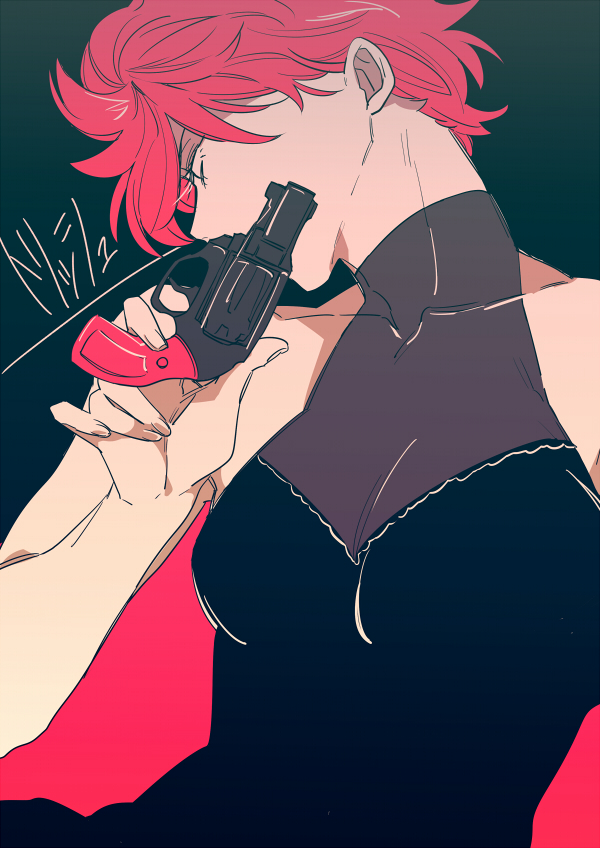 trish una (jojo no kimyou na bouken and 1 more) drawn by takami_don