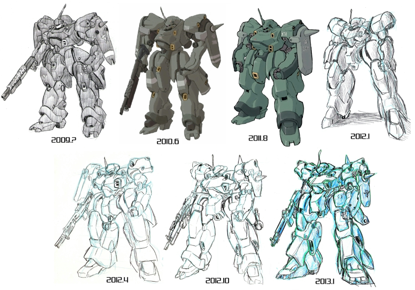 kampfer (original and 2 more) drawn by tessaku_ro