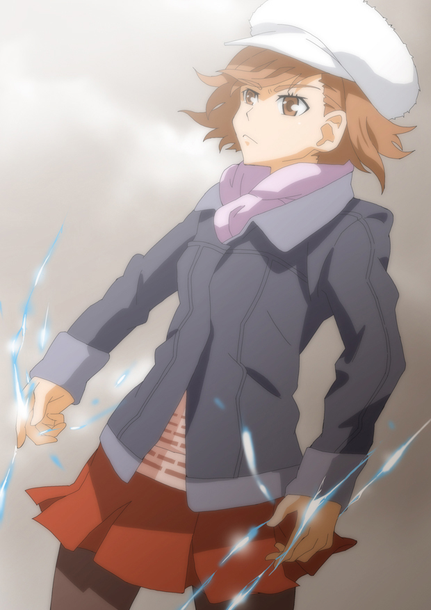 misaka mikoto (toaru majutsu no index and 1 more) drawn by hiropoo