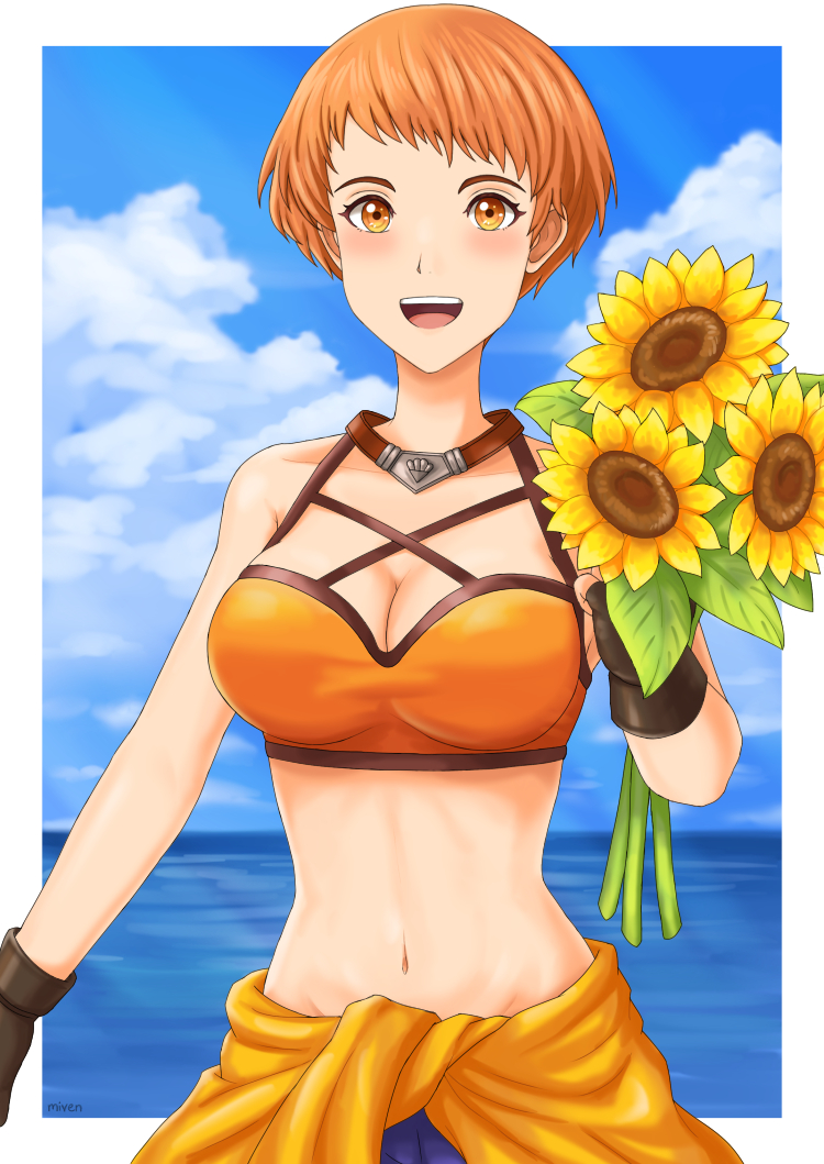 leonie pinelli (fire emblem and 2 more) drawn by miven