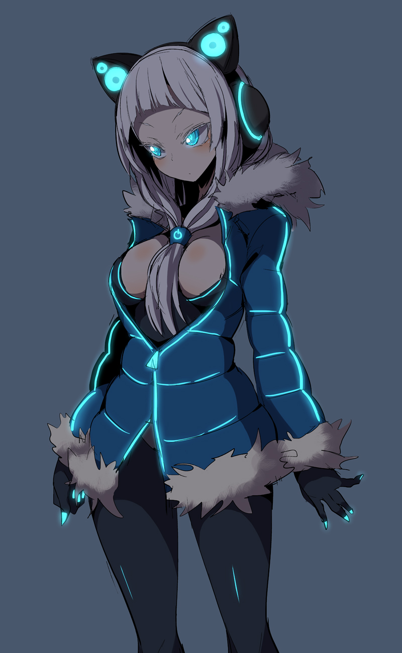 electro emilia (original) drawn by ken_(koala)