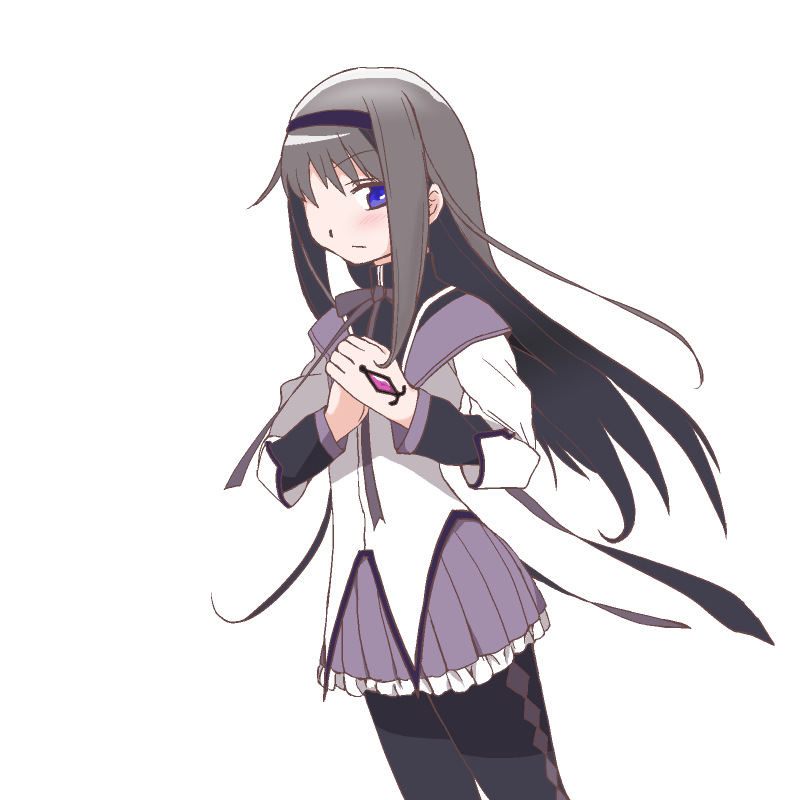 akemi homura (mahou shoujo madoka magica) drawn by izumi_kei_(escape)