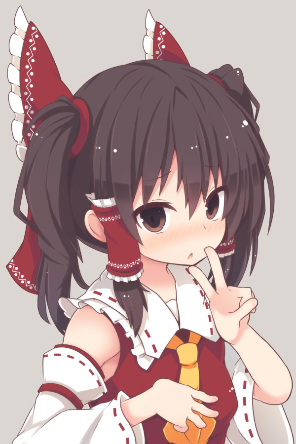 hakurei reimu (touhou) drawn by beni_shake