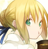 artoria pendragon and saber (fate and 1 more) drawn by nakahara_(mu_tation)
