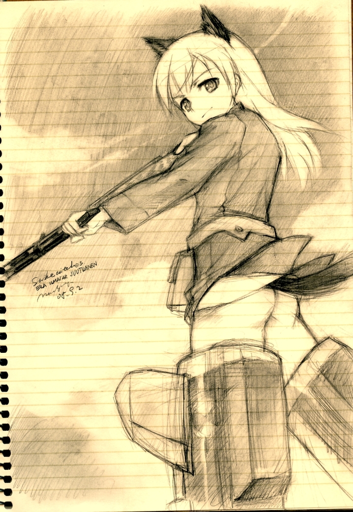eila ilmatar juutilainen (world witches series and 1 more) drawn by kisetsu