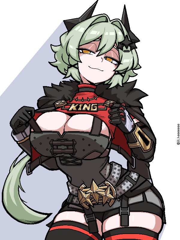 caesar king (zenless zone zero) drawn by ji_heeeeeee