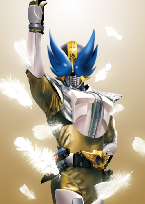 kamen rider den-o (kamen rider and 1 more) drawn by maru_(maru1105)