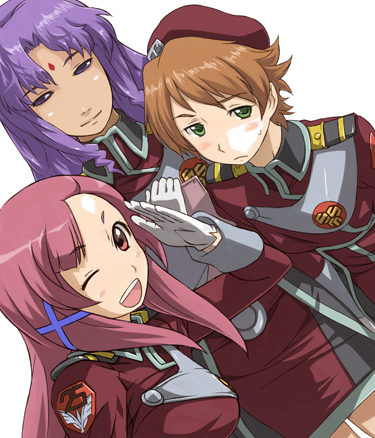 ram hoa, mina roshan, and monica lang (macross and 1 more) drawn by imo_works