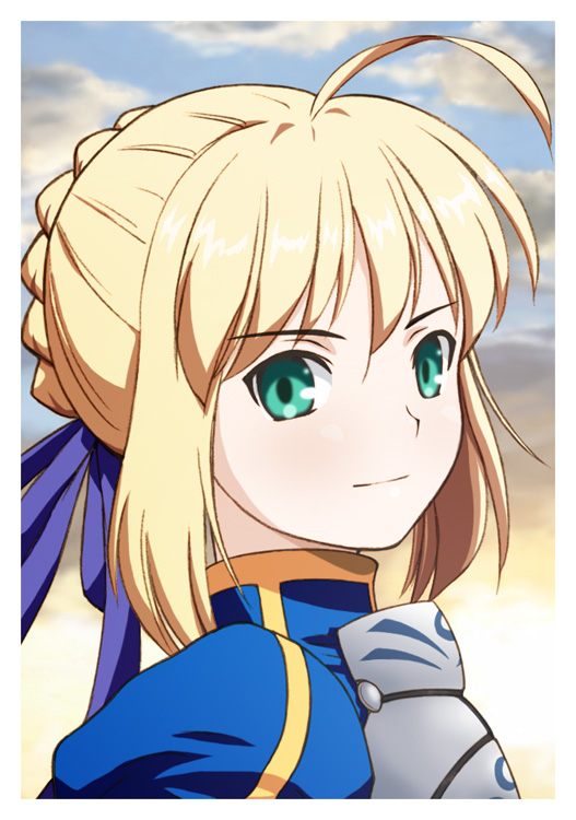 artoria pendragon and saber (fate and 1 more) drawn by carlo_fujimura