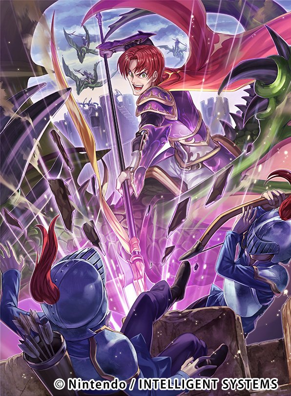 zeed (fire emblem and 2 more) drawn by chachie
