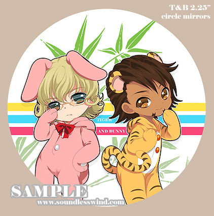 barnaby brooks jr. and kaburagi t. kotetsu (tiger & bunny) drawn by kaze-hime