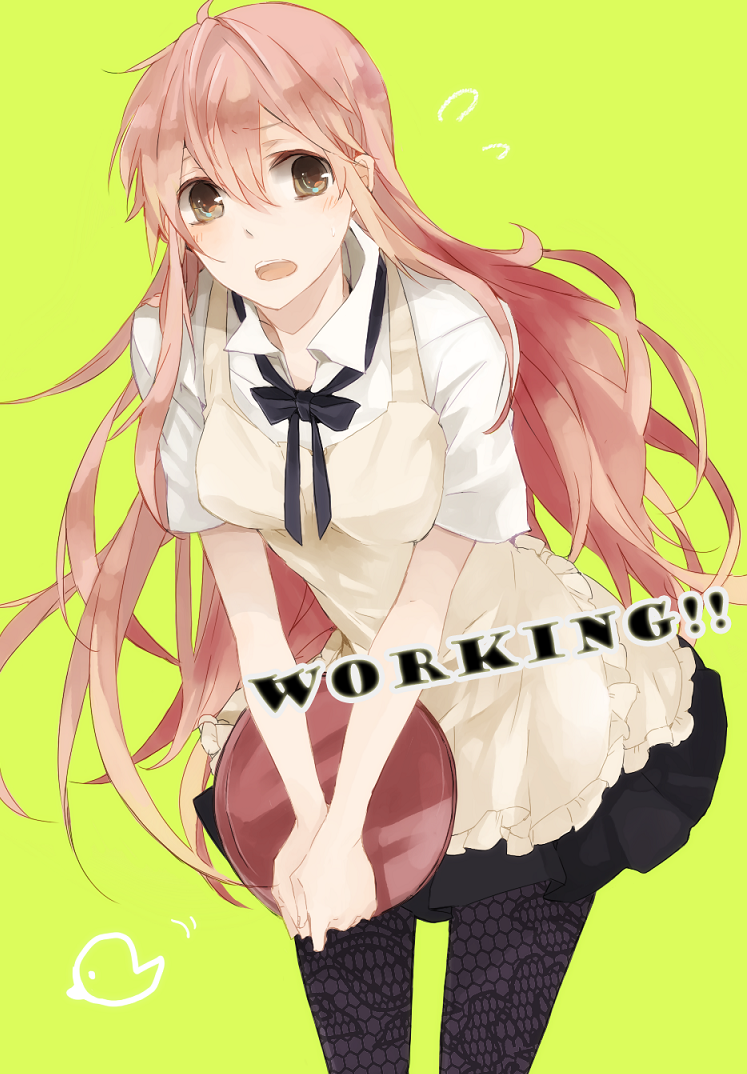 takanashi souta and takanashi kotori (working!!) drawn by motsu_(sararia)