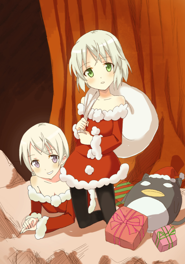 sanya v. litvyak and eila ilmatar juutilainen (world witches series and 1 more) drawn by glastonbury1966