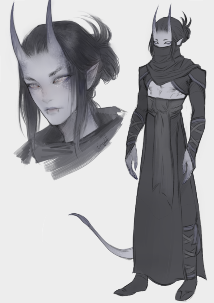 aoshi (original and 1 more) drawn by nat_the_lich
