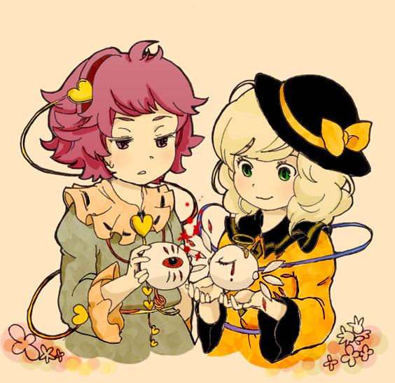komeiji koishi, komeiji satori, zero two, and zero (touhou and 3 more) drawn by ma-hain-scarlet