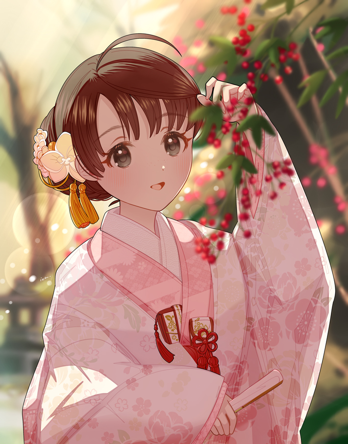 okuyama saori (idolmaster and 1 more) drawn by ich.