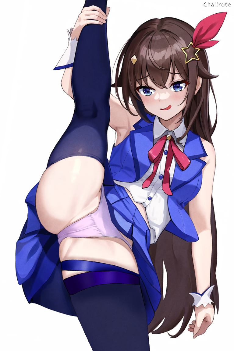 tokino sora (hololive) drawn by challrote