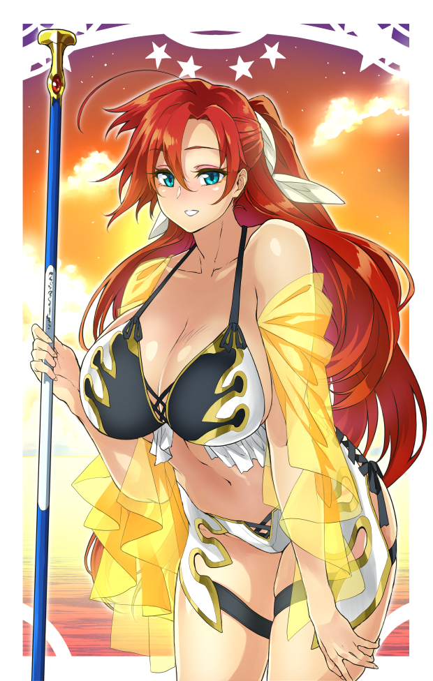 boudica (fate and 1 more) drawn by izuna_nie
