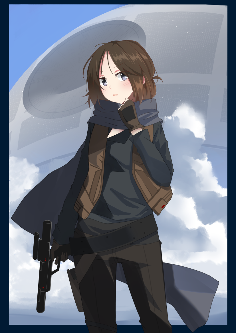 jyn erso (star wars and 1 more) drawn by xialuluo_(sharuro)