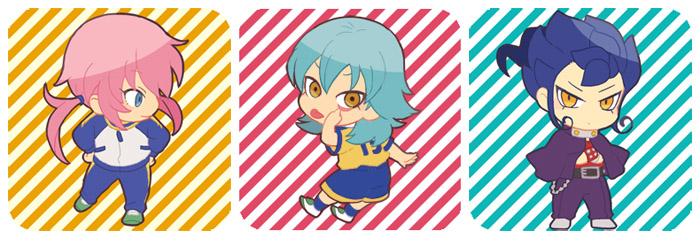 kirino ranmaru, kariya masaki, and tsurugi kyousuke (inazuma eleven and 1 more) drawn by riho