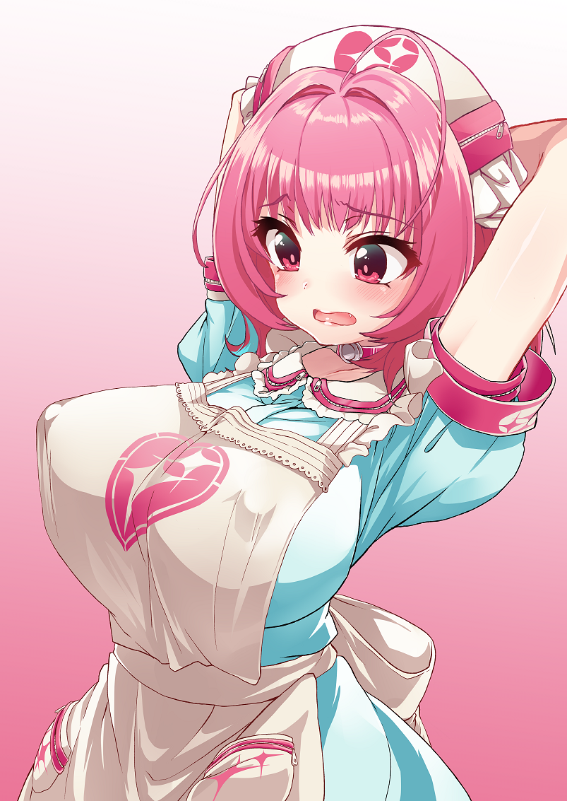 yumemi riamu (idolmaster and 1 more) drawn by shift_(waage)