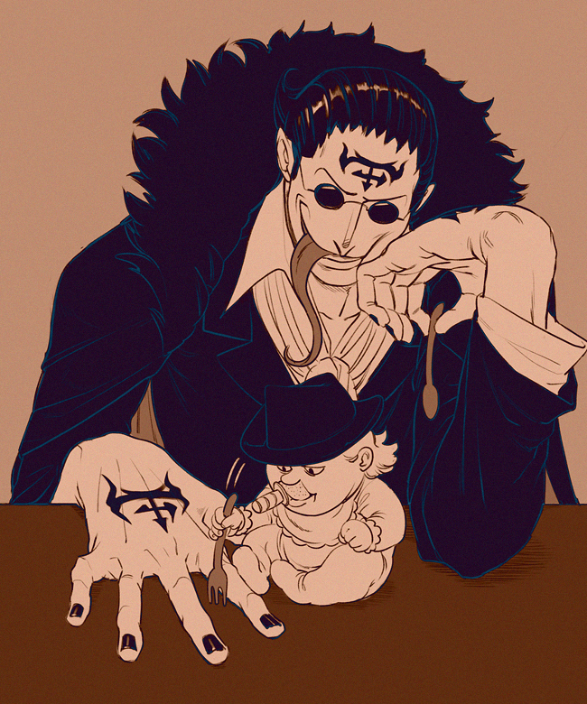 capone pez and vito (one piece) drawn by zitszy