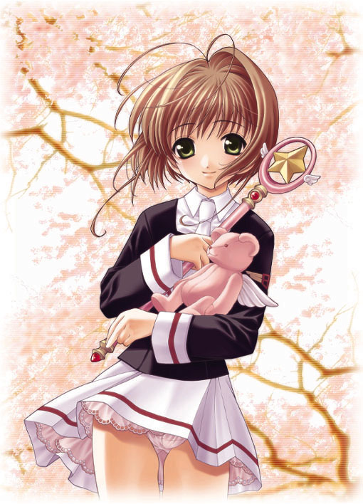 kinomoto sakura (cardcaptor sakura and 1 more) drawn by yuuki_mitsuru