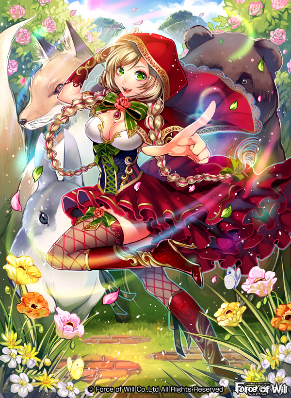 little red riding hood (force of will) drawn by matsurika_youko