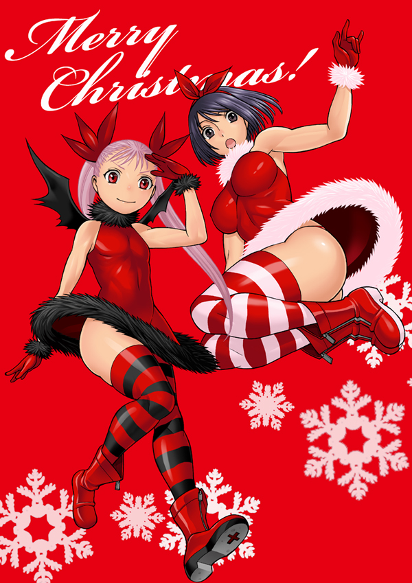 mina tepes and saegusa yuki (dance in the vampire bund) drawn by tamaki_nozomu