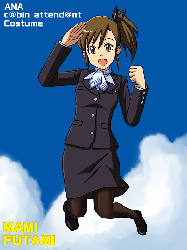 futami mami (idolmaster and 1 more) drawn by lielos