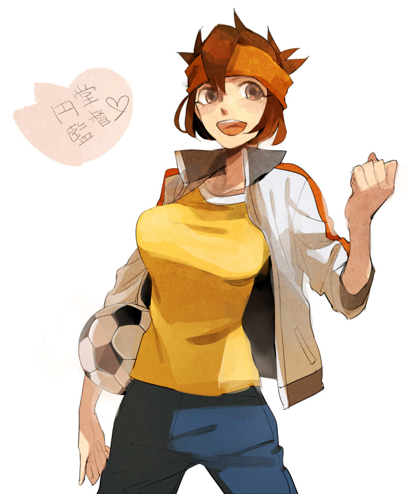 endou mamoru (inazuma eleven and 1 more) drawn by hiroaki_(angie)