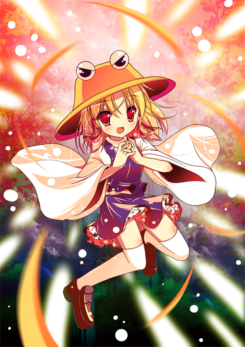 moriya suwako (touhou) drawn by shiwasu_horio