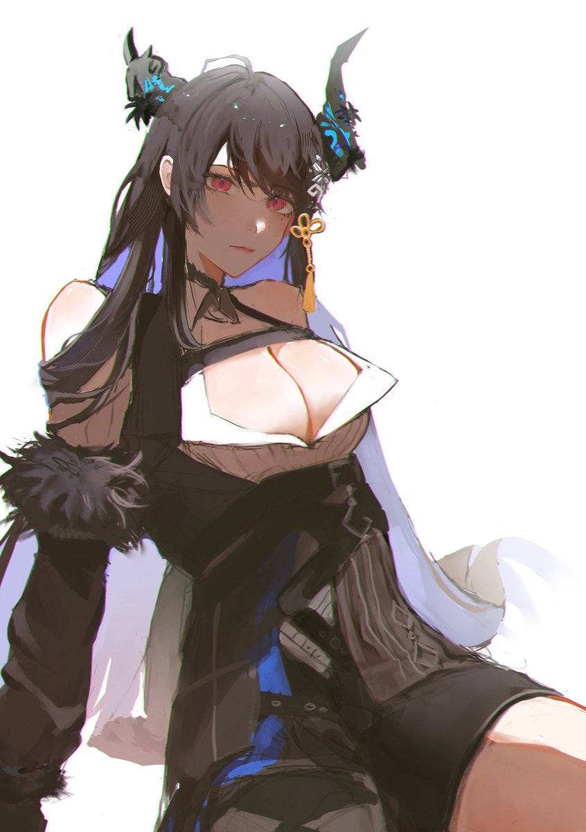 nerissa ravencroft (hololive and 1 more) drawn by salsa_dance