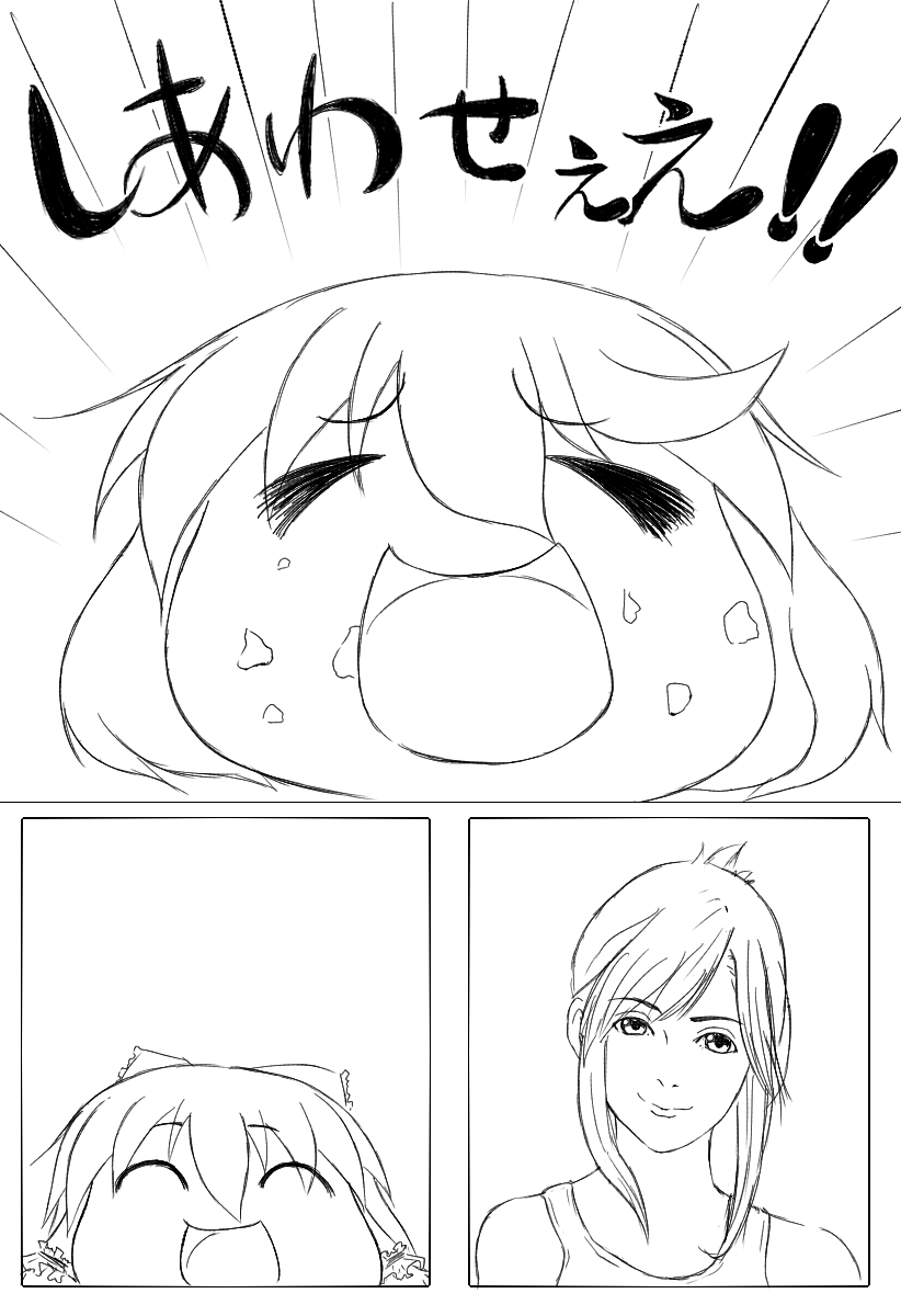 hakurei reimu and kirisame marisa (touhou) drawn by yohaku_aki