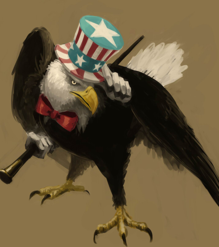 uncle sam drawn by efu_(eeeeeat)