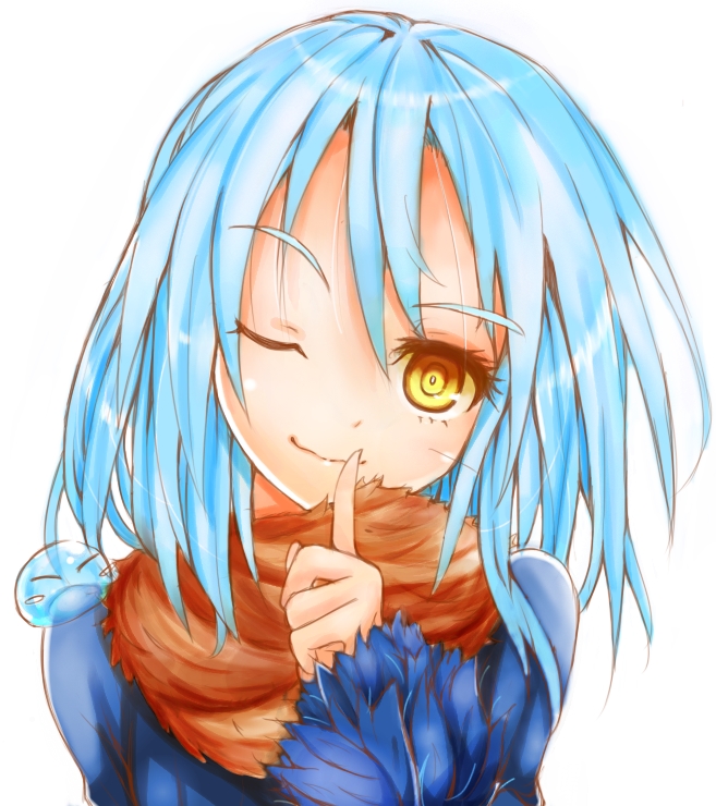 rimuru tempest (tensei shitara slime datta ken) drawn by nooko