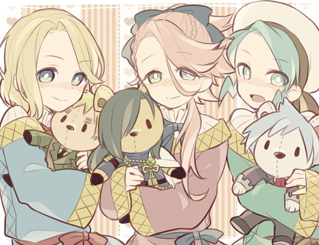 united kingdom, steven stone, france, wallace, souza samonji, and 1 more (pokemon and 2 more) drawn by saku_anna