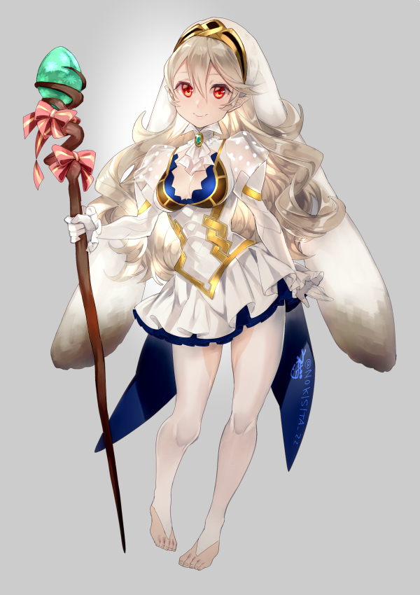 female corrin (fire emblem and 2 more) drawn by negiwo
